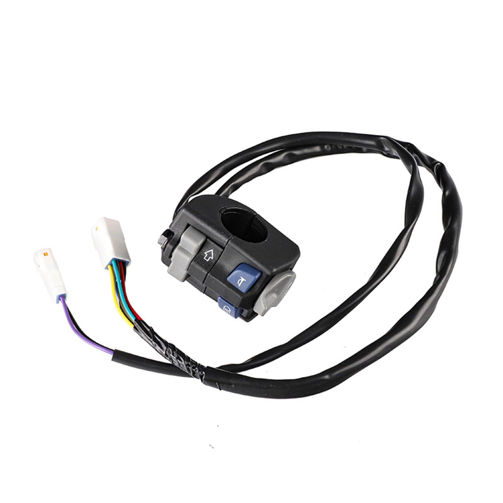 Bouton éclairage multifonction moto pour réparer le commodo de phare - 8