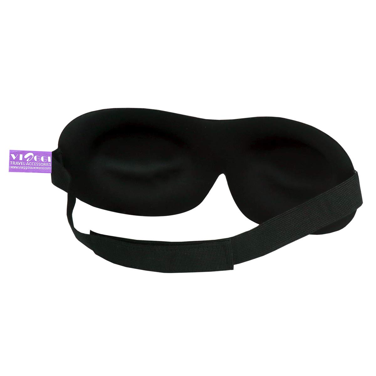 VIAGGI Red 3D Printed Eye Mask, Blindfold Sleep Eye Mask for Travel, Sleeping Eye Mask for Women and Men, Eye Cover 1