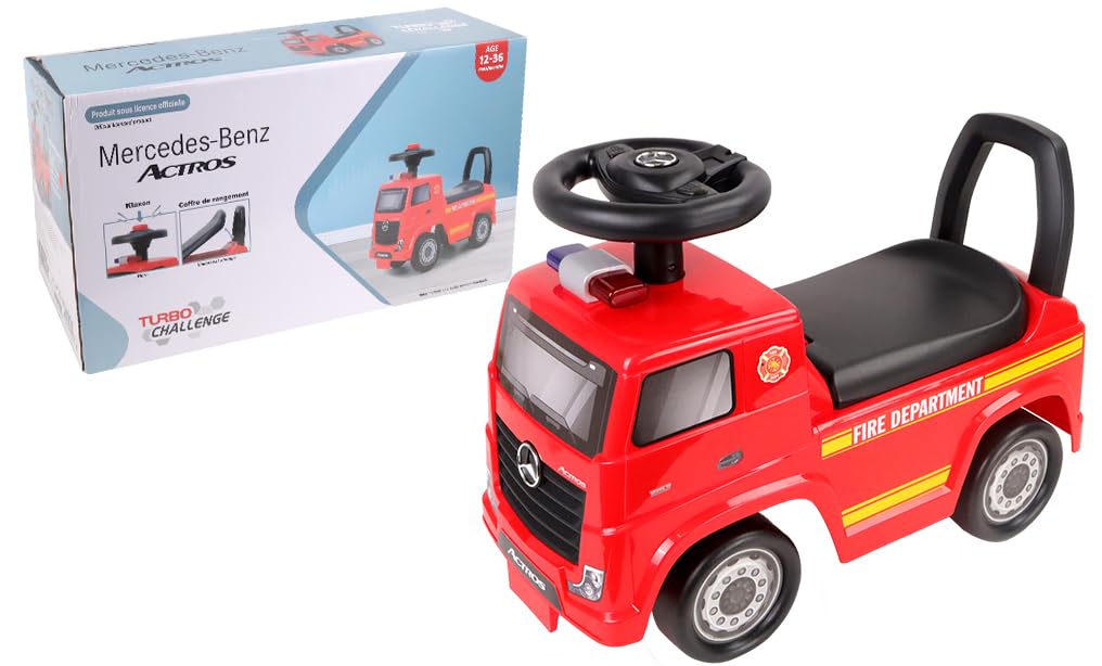 Bandits & Angels Mercedes Benz brandweer truck rood