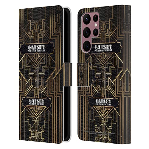 Coque portefeuille Samsung S22 Ultra 5G cuir The Great Gatsby