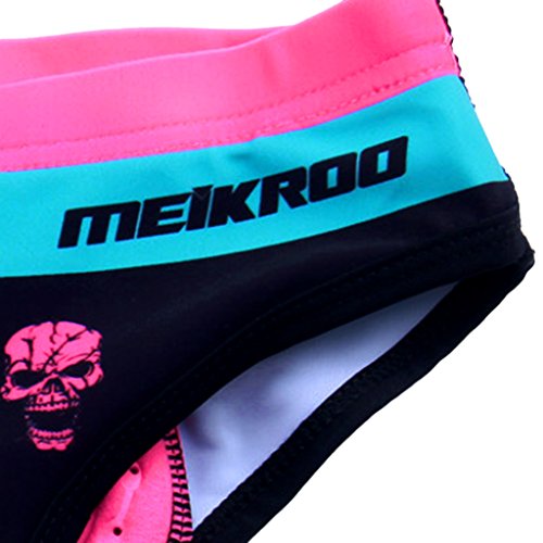 Monkeyjack Roupa íntima feminina para meninas 3D acolchoada para ciclismo estilo estrela shorts esti