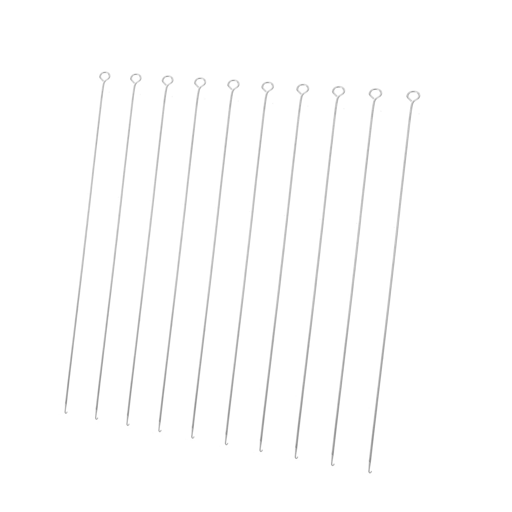 ULDIGI 10pcs Beaded Needles Jewelry Beads Making Tool Set Stainless Steel Beading Kit for DIY Craft Sewing