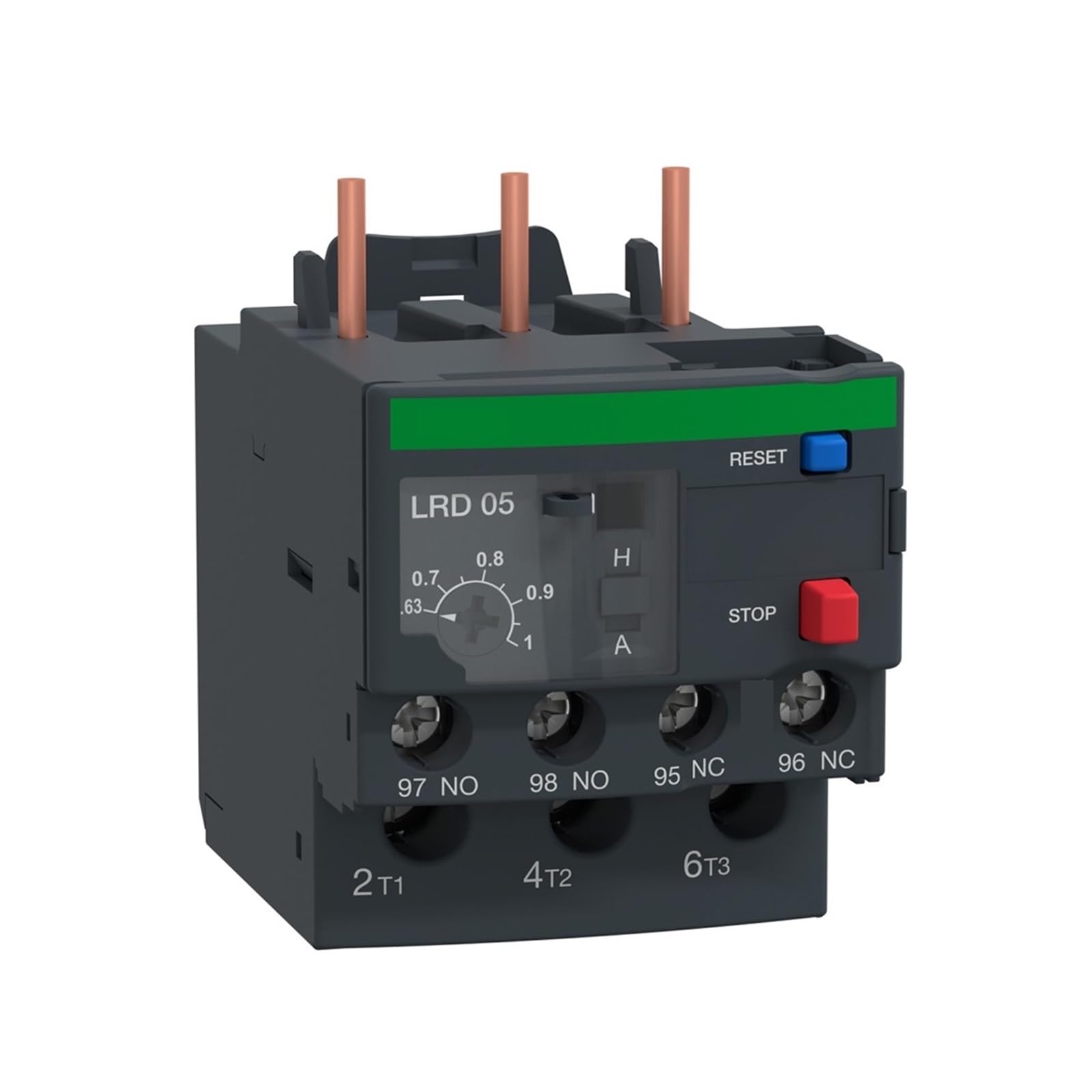 BALYDLUL LRD05 0.63-1A 1NO+1NC Screw clamp Differential overload relay