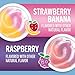 Yoplait Low Fat Kids Yogurt Cups, Bluey Variety Pack, Strawberry Banana and Raspberry, Gluten Free Snacks, 8 Ct, 32 oz
