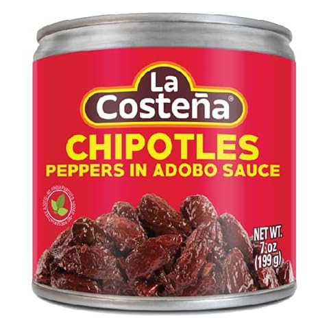 La Costena Chipotle Peppers In Adobo Sauce 7Oz Can - Pack Of 8 Cover