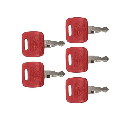 Miniatura 3 de Llave de encendido RE183935 RE71557 para tractor John Deere de 5 piezas