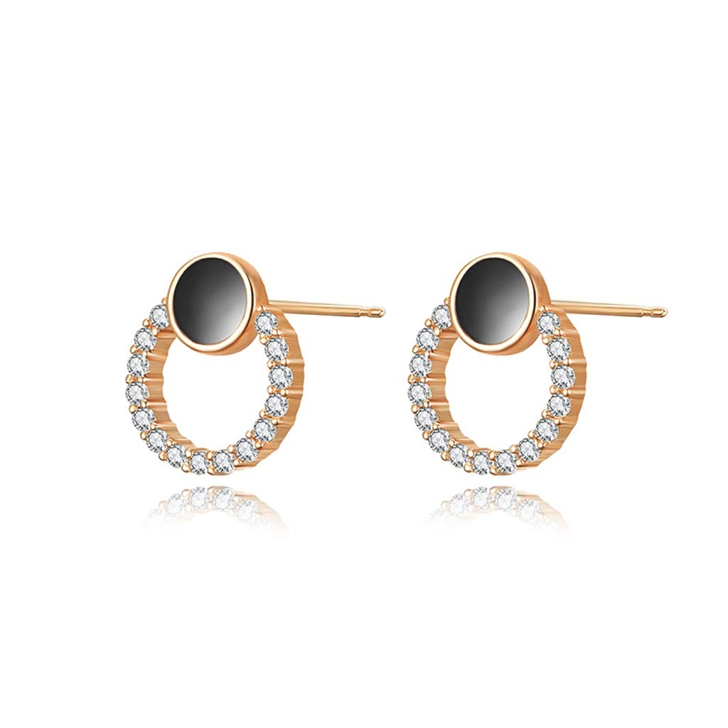 Pendientes compactos de gama alta para mujer estilo simple y salvaje de verano 6