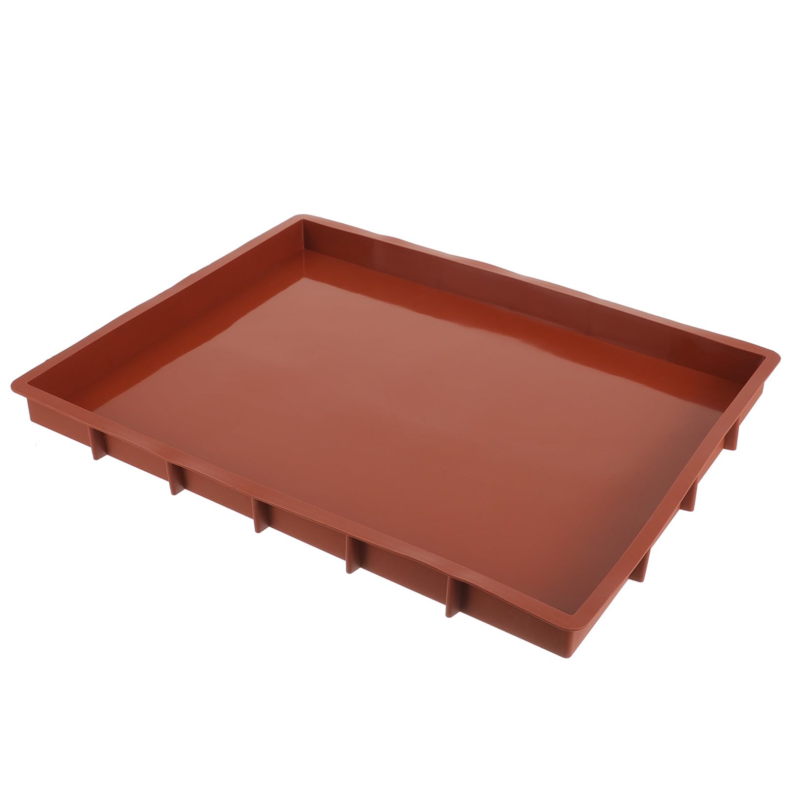 TOYANDONA Molde de Silicona Rectangular para Hornear Pan y Pasteles Reutilizable Antiadherente 30X38X26 CM Molde para Tostadas Suministros de Cocina para Uso Doméstico y Profesional