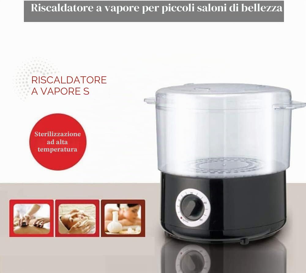 Asciugamano a Vapore, Scalda Asciugamani, Disinfezione dell'asciugamano, Vapore Caldo dell'asciugamano del Riscaldamento rapido, per Attrezzature Spa/Viso/rasatura