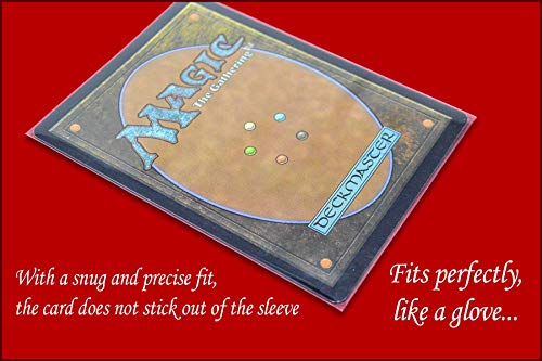 400 Premium Ultra Clear, Perfect For Double Sleeving, Fits Standard Size Trading Cards Magic The Gathering, Pokemon, Dragon Ball Super By Pro Support #TOP2