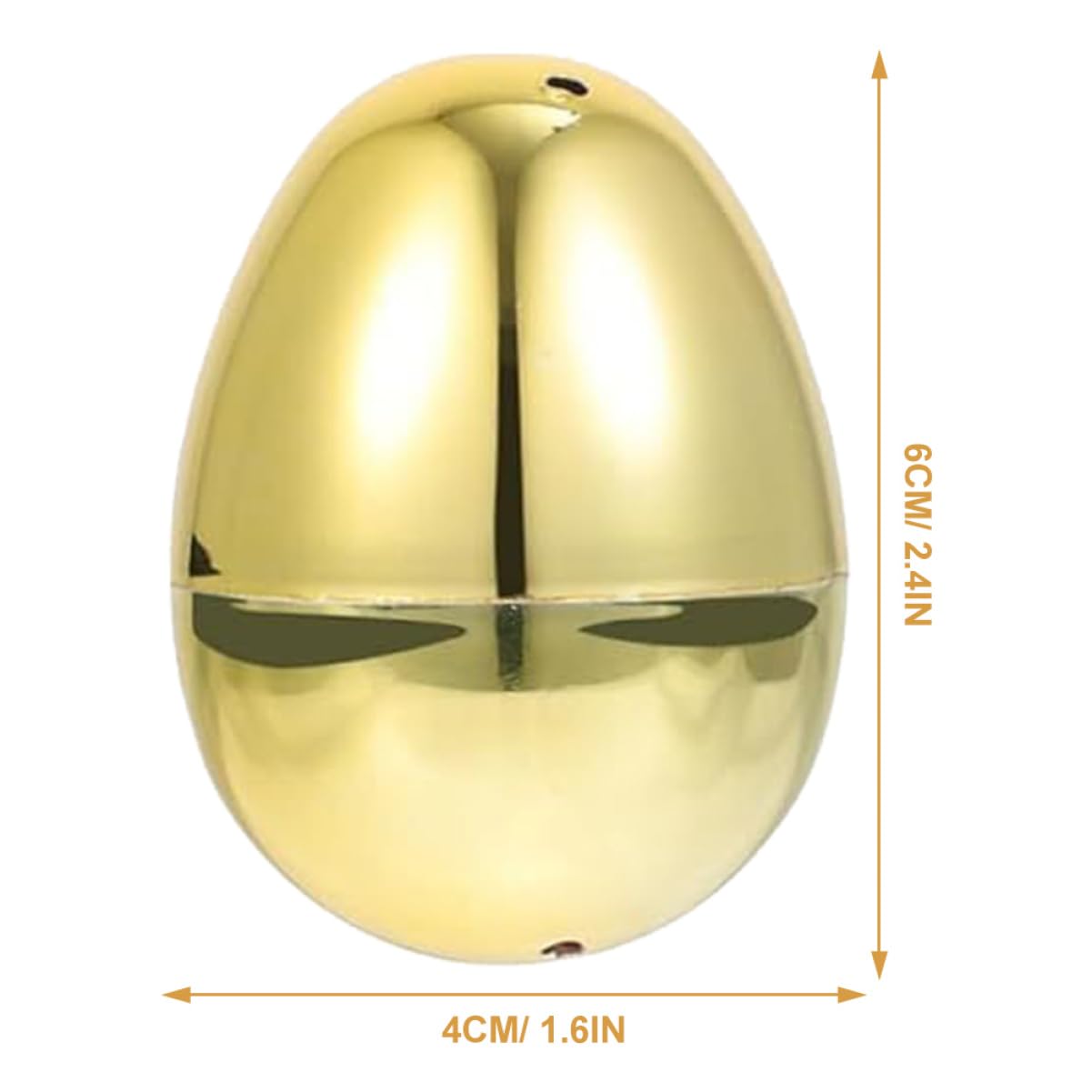 PRETYZOOM 80pezzi Uova di Pasqua Plastica Riempibili Uova Decorative per Decorazioni di Feste Pasquali e Regali