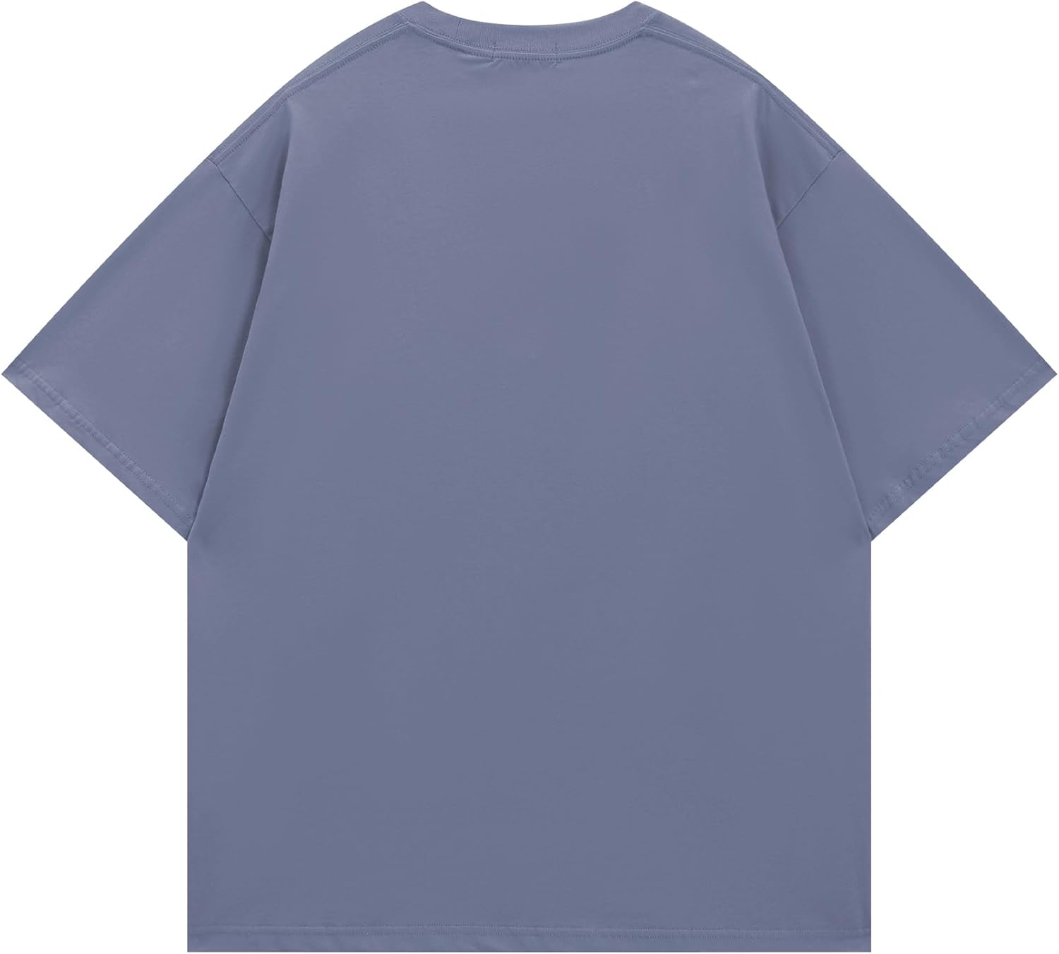 Vamtac Cotton T Shirts for Men Loose fit Short Sleeve Shirts Crewneck Tshirt Men Plain T Shirts - Image 6