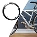 Aosekaa Bike Chain Wheel Protector Chainring, Black Bicycle Chainring Chainring Cover for Bicycle Mountain Bike,Outdoor Replacement Supplies, 10.6cm