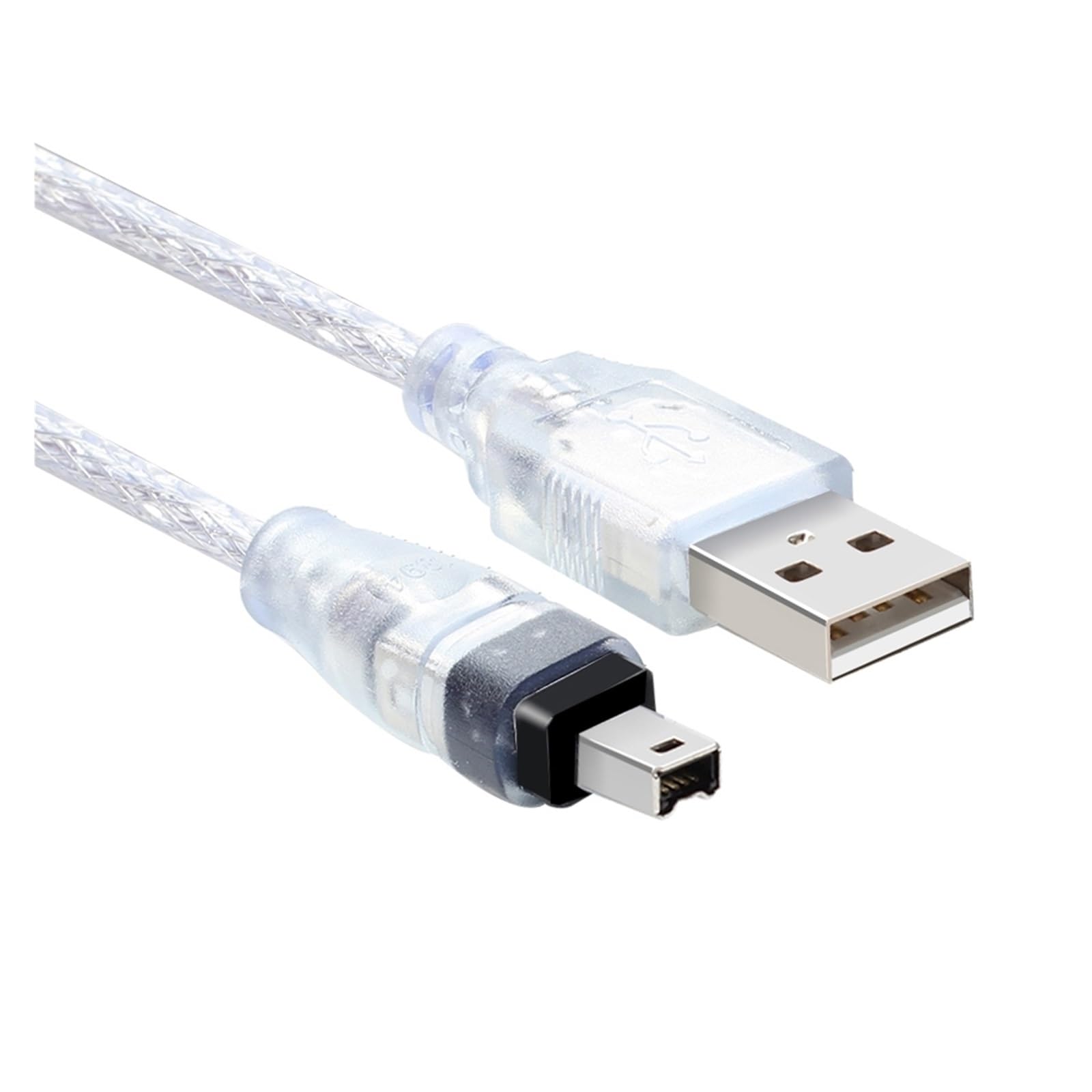 Cavo adattatore da USB maschio a Firewire IEEE 1394 4 pin ILink cavo Firewire per DCR-TRV75E DV cavo fotocamera 120 cm / 4ft