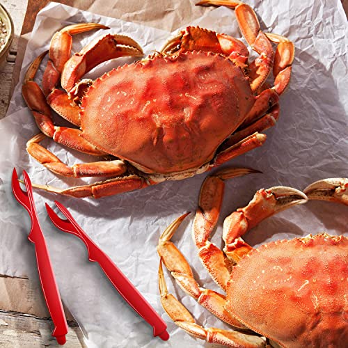 20Pcs Crab Legs Crackers - Crackers Picks Tools Set For Lobster, Crab, Crawfish, Prawns, Shrimp, Easy Opener Shellfish Picks Knife, Seafood Tools With Bag #TOP7