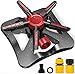Price comparison product image Garden Sprinkler, Automatic Lawn Water Sprinkler 360 Degree 5 Arm Rotating Sprinkler System, Leak Free Design, Hose Easy to Connect