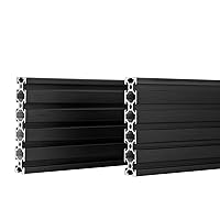 Vista 8 de Extrusión de Aluminio con Ranura en T 20100 para Piezas de Impresora 3D y CNC DIY Plateada 500mmX2