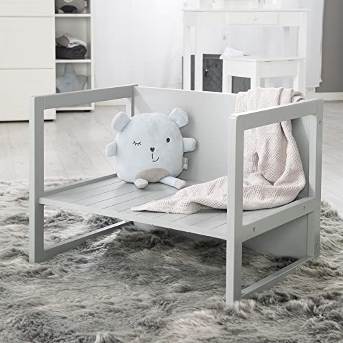 Table et 2 chaises enfant roba réversible style campagne