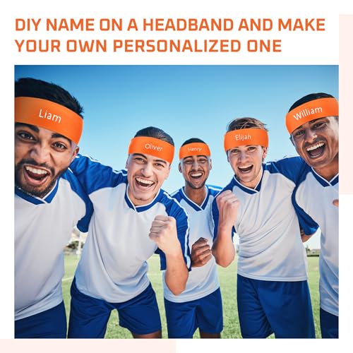 Image of Hiboom 30 Pack Tie Headband Bulk Sports Tennis Head Tie Ninja Karate Tie Back Athletic Sweatbands Adjustable Hair Bands for Women Men Basketball, Football, Soccer, Running, Yoga Workout