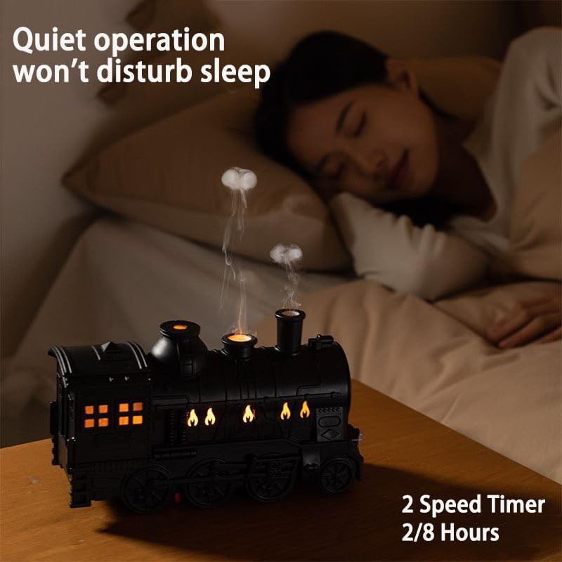 Humidificador forma tren con control remoto 300ml miniatura 5