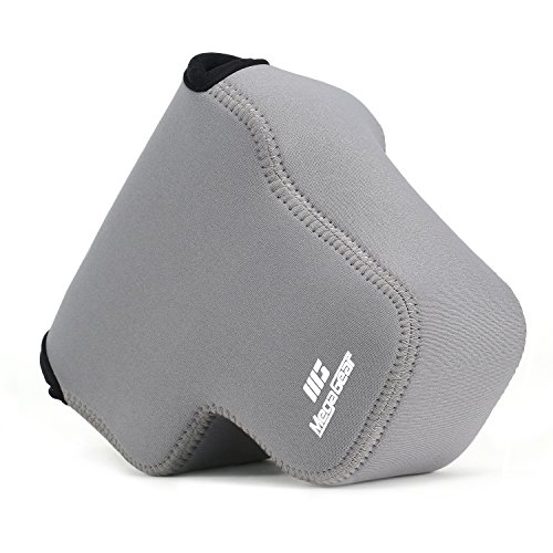 Megagear ''Ultra Light'' Neoprene Camera Case Bag For Olympus Om-D E-M1 With 12-40Mm (Gray) #TOP3