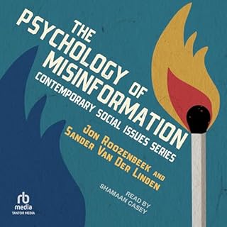 The Psychology of Misinformation Audiobook By Jon Roozenbeek, Sander van der Linden cover art