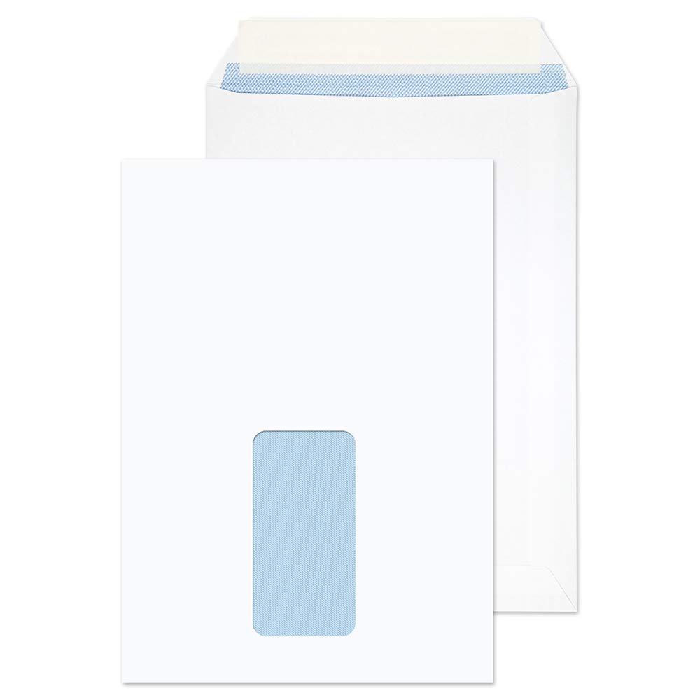 ValueX Everyday Envelopes C5 White Pocket Window Peel and Seal 100gsm
