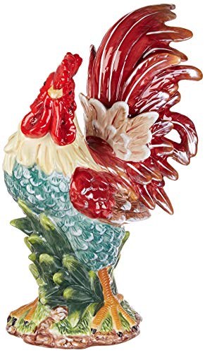 Appletree Design A Day In The Country Rooster Figurine, 15-3/4-Inch Tall #TOP9