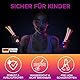 molinoRC 100x Knicklichter Party Set - [EXTRA HELL] - Knicklichter Kinder - 100 Verbinder für Armringe + Figuren - Perfekt für Geburtstag, Party, Festival - Leuchtstäbe, Glow Sticks