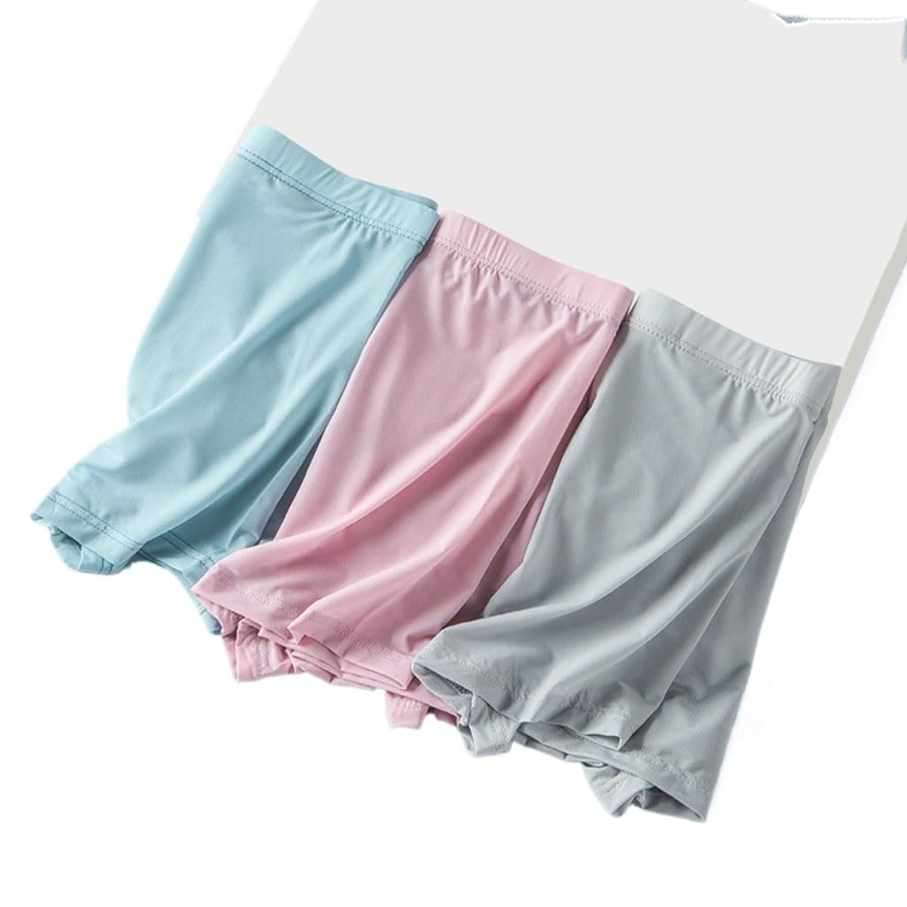 Sous-vêtements en soie glacée élastique 3XL contre les marques de culotte