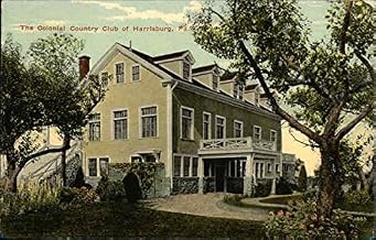 The Colonial Country Club Harrisburg, Pennsylvania PA Original Antique Postcard