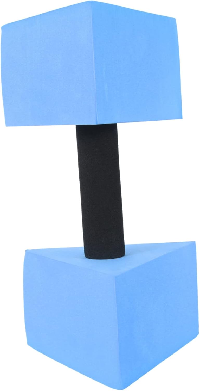 Water Dumbbells for Water Aerobics Ergonomic Barbell Weights for Swimming Pool Exercise Lightweight Resistance Training Equipment for All Ages for Strength