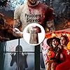 Problem Solved Shirt,Im Fine Bloody Shirt Casual Crew Neck Blood Splatter Pattern Tops Shirt - Fun Halloween Top Bloody Halloween Print T-Shirt Horror #4