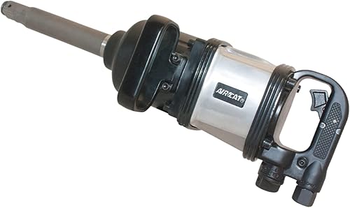 AIRCAT Pneumatic Tools 1994 - Llave de impacto recta de 1 pulgada con yunque extendido de 8 pulgadas, 2,500 ft-lbs