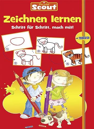 Scout Zeichnen lernen: Schritt für Schritt, mach mit! für 3,05 EUR bei Amazon Bild: Scout Zeichnen lernen: Schritt für Schritt, mach mit! für 3,05 EUR bei Amazon