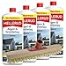 Produktbild Mellerud 4er Pack Algen und Grünbelag Entferner (4 x 2 Liter) inkl. Schrubber