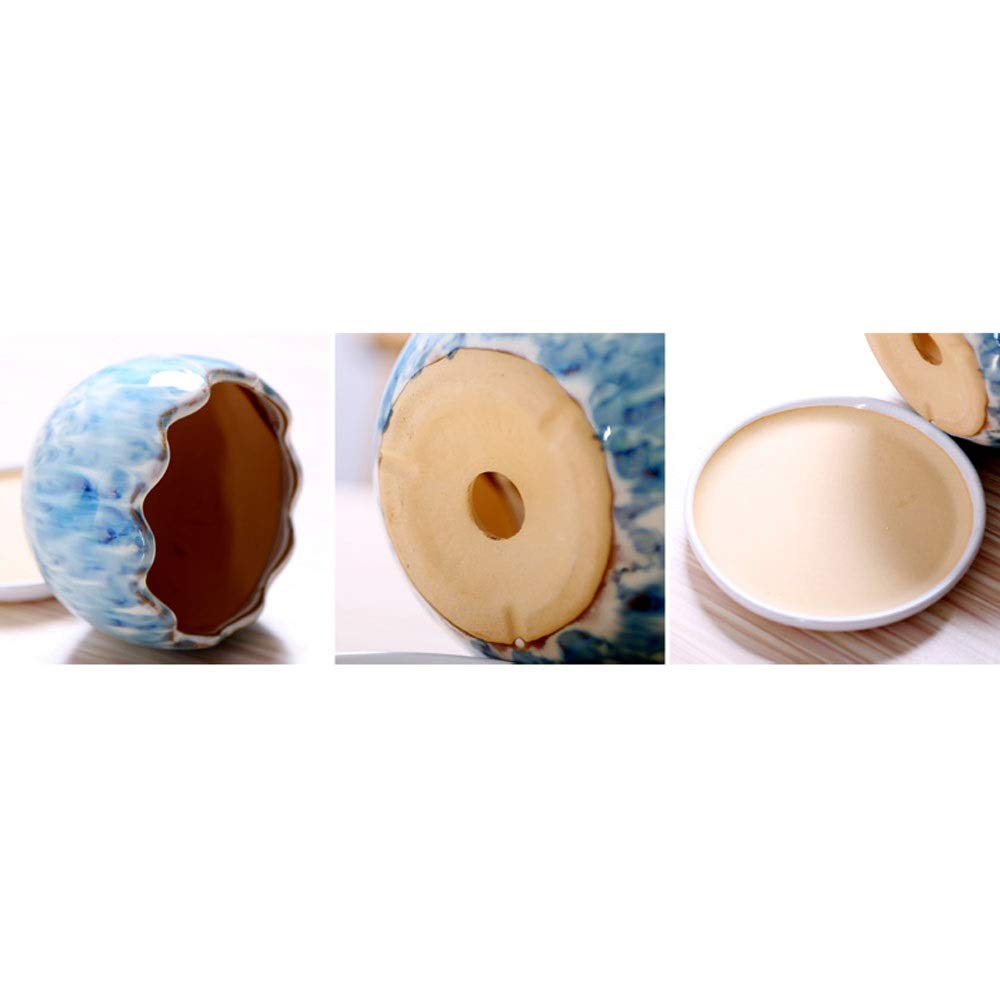 Doniczki, doniczki ceramiczne, bardzo duże, z tacą, doniczka na rośliny, zielona roślina, pojemnik na rośliny, do wewnątrz, na zewnątrz, do storczyków, ziół, sukulentów, kaktusów, domu, biura,