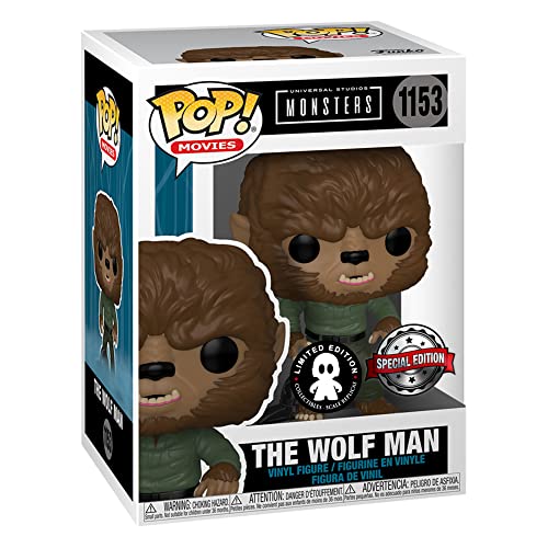 Funko Pop Universal Monsters The Wolf Man 1941 #TOP1