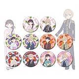 (C)顎木あくみ・月岡月穂/KADOKAWA/「わたしの幸せな結婚」製作委員会 サイズ:(約)直径56mm 素材:紙、ブリキ