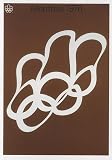 olympiade montreal 1976 5 dollar  Biller Antik Montreal 1976 Olympia Sommerspiele Kanada Plakat Kunstdruck Werbung 673