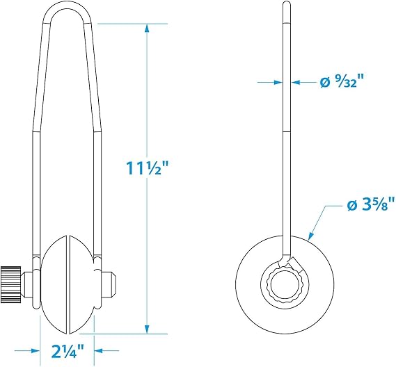 Seachoice Universal Boat Motor Flusher, Muff Style