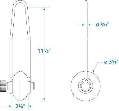 Seachoice Universal Boat Motor Flusher, Muff Style