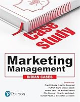 Marketing Management: Indian Cases 9332587108 Book Cover