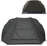 Camvil Crab 4P TCテントドームテント 4人用 防水外帳付き 自立式 ポリコットンテント【TPUドアと大きな天窓】オールシーズン対応 防風避難 防災用 スノースカートとグランドシート付き 設営簡単 ファミリーツーリング キャンプ テント (カーキ)