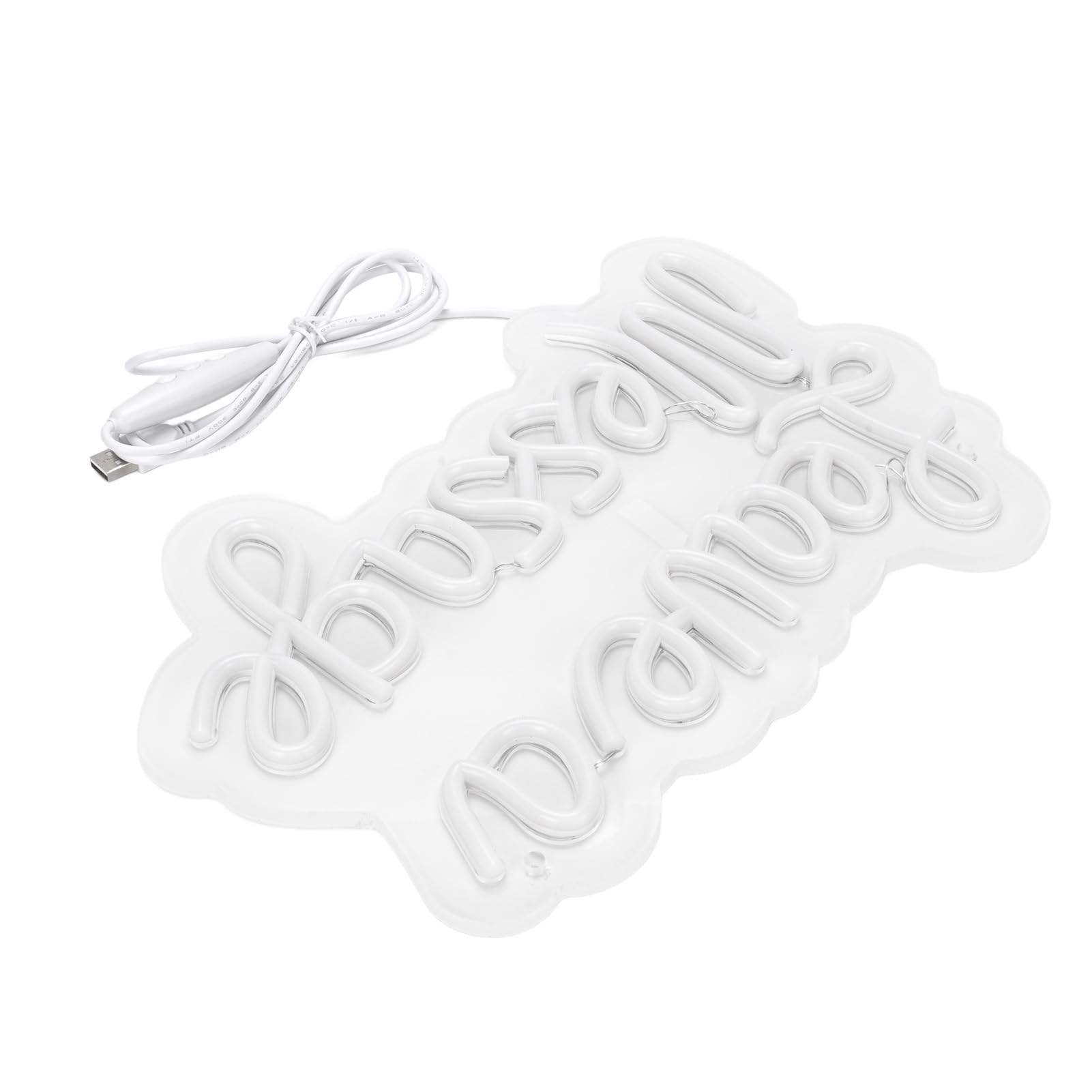 Jectse Insegna LED Neon Lascia un Messaggio, Luce USB | Insegna al neon da parete con pannello acrilico per matrimoni, feste di compleanno, camere da letto, decorazioni per bar