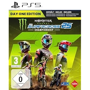 Monster Energy Supercross 25 – The Official Video Game Day One Edition (PS5)