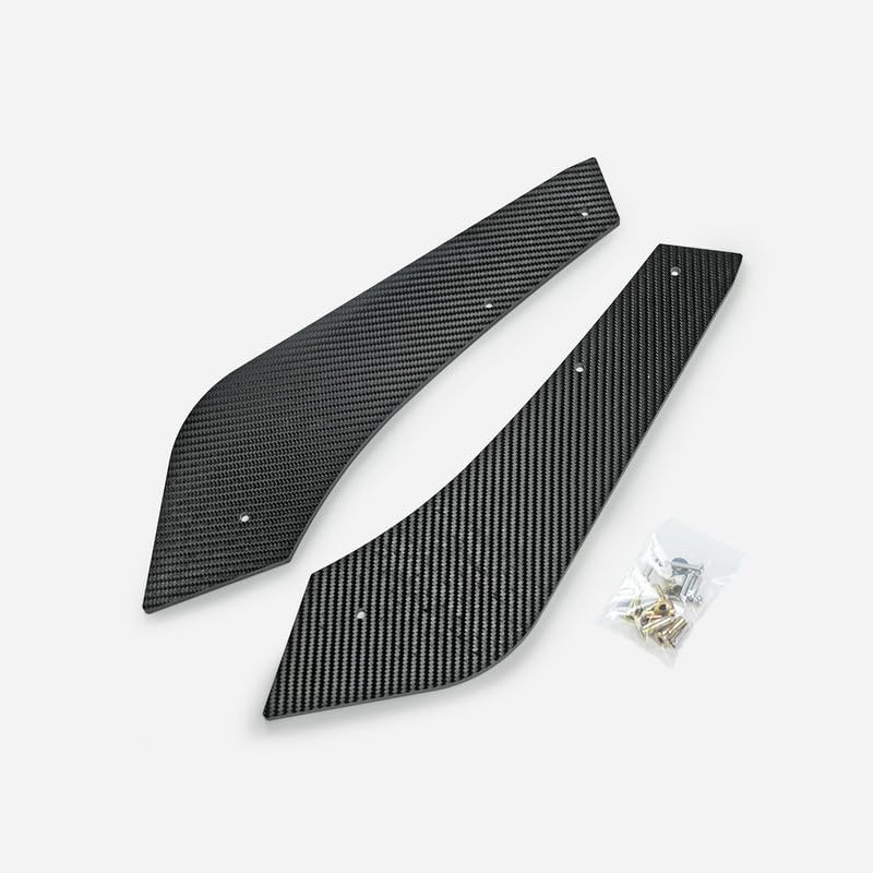 EPR for 19+ for Supra A90 MK5 VE Type rear diffuser side canard Conversion Kit 2pcs Rear Bumper Spats Carbon Fiber Modified Tuned Tuning Car Body Parts