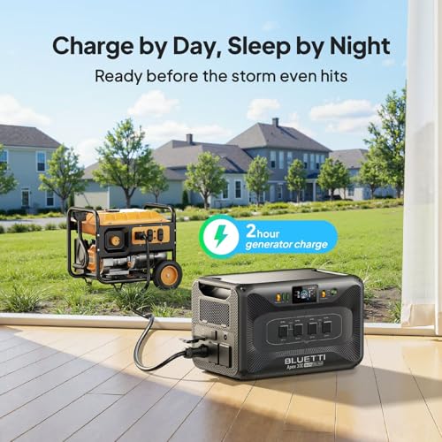 Image of BLUETTI Apex 300 Portable Power Station, 2764.8Wh Solar Generator LFP Battery Backup with 6 3840W AC Outlets (7680W Surge), Simultaneous 120V /240V Output & Black Start, for Home, RV and Emergencies