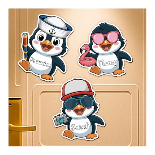 Imán decorativo grande para puerta de crucero personalizado