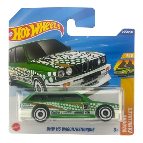 Hot Wheels BMW M3 Wagon 1:64 Escala Modelo Oficial miniatura 1